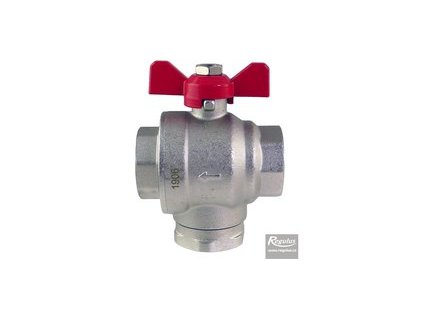 Regulus Kulový kohout 1" s filtrem a magnetem, s motýlkem 18319
