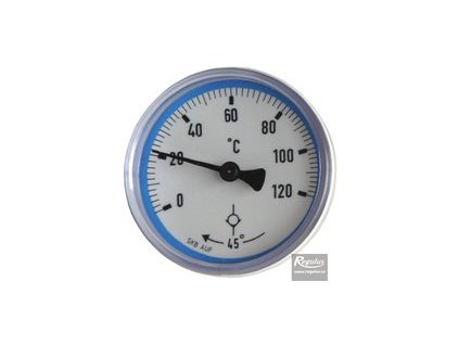 Regulus Teploměr 0-120 °C modrý pro čerp. sk. S1, S2 9574