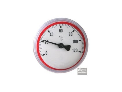 Regulus Teploměr 0-120 °C červený pro čerp. sk. M2 9575