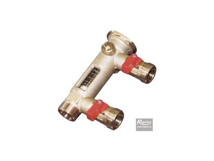 Regulus Průtokoměr s nap/vyp ventily - 2-12 l/min G 1" M 9592