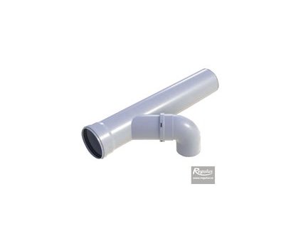 Regulus Prodloužení pr.125 PP, 0,67 m s odbočkou 45°+ koleno pr.100 PP 9675