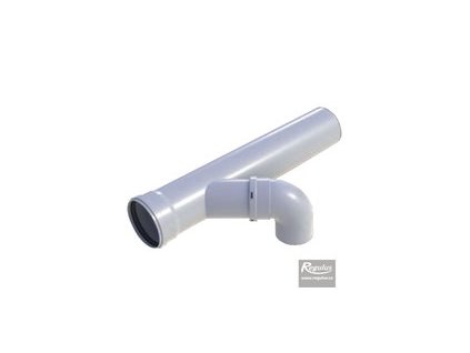 Regulus Prodloužení pr.160 PP, 0,67 m s odbočkou 45°+ koleno pr.100 PP 9676