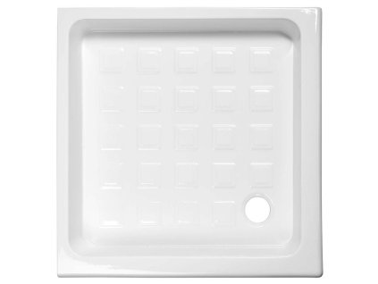 Kerasan RETRO keramická sprchová vanička, štvorec 100x100x20cm, biela 134001