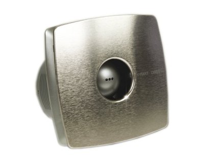 Cata X-MART 10H kúpeľňový ventilátor axiálny s automatom, 15W, potrubie 100mm, nerez mat 01044000