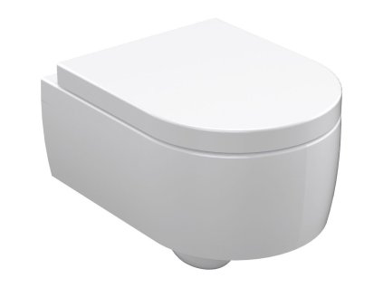 Kerasan FLO závesná WC misa, 36x50cm, biela 311501