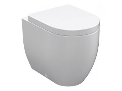 Kerasan FLO WC misa 36x51,5cm, spodný/zadný odpad, biela 311601