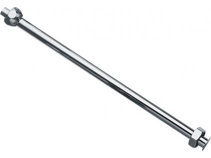 Silfra Trubička priama pre pisoár vrátane matiek, 1/2", priemer 12x300mm, chróm AT92151