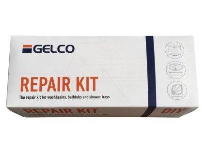 Gelco REPAIR SET Opravná sada na hlbšie ryhy liaty mramor