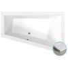 Polysan TRIANGL R SLIM asymetrická vaňa 180x120x50cm, biela 20611S