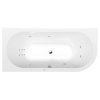 Polysan VIVA L HYDRO hydromasážna vaňa, 175x80x47cm, biela 70119H