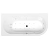Polysan ASTRA L HYDRO-AIR hydromasážna vaňa, 165x80x48cm, biela 33611HA