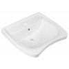 Sapho HANDICAP keramické umývadlo pre telesne postihnutých 60x55cm, biela 5160