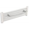Novaservis Držiak uterákov na vykurovací rebr. 550 mm Metalia 2 chróm 6227/1,0