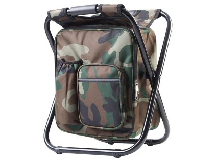 125726 16 verk 01673 m kempingova skladaci stolicka s batohem termou brasnou 3 v 1 maskac