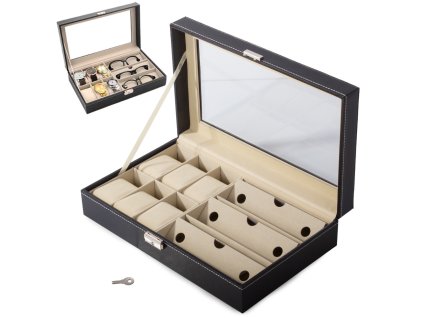 153982 8 verk 01491 organizer na bryle a hodinky box na 9 ks