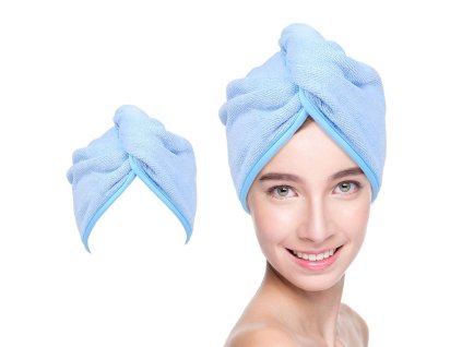 153961 verk 01625 turban na vlasy z mikrovlakna color