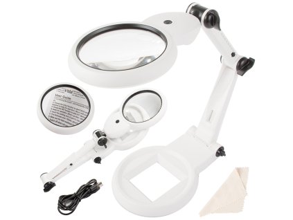 157804 12 verk 09142 multifunkcni lupa s led osvetlenim zvetseni 12x 8x
