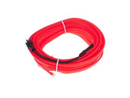 122825 1 kik kx4956 led ambientni osvetleni do auta auto usb 12v paska 3m cervena
