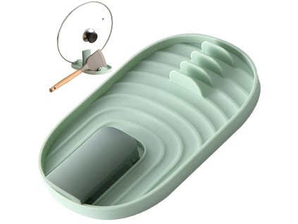 164844 12 verk 07144 odkapavaci podlozka na kuchynske nadobi zelena