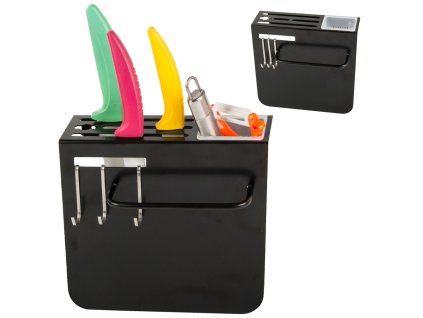 159474 10 verk 07191 kuchynsky organizer na noze kov cerna