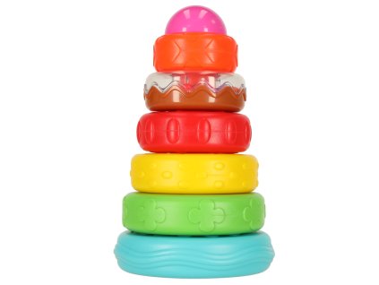 167310 6 kik kx4616 pyramidova vez vzdelavaci smyslove puzzle barevne montessori