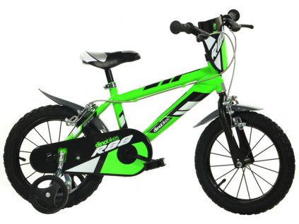 182394 dino bikes 414u zelena 14 2017 detske kolo