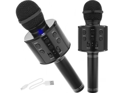 183369 izoxis 22189 karaoke mikrofon cerny