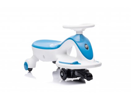 Detské elektrické vozítko Eljet Funcar modro-biele (Farba biela)