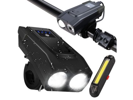 198933 10 verk 14479 vodeodolne led svetlo na kolo usb el zvonek cerne