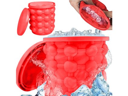 200073 2 verk 07217 silikonova forma na led kbelik pohar na led kostky vyrobce ledu kostky forma na led akce