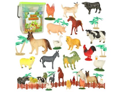 200502 kik kx5838 figurky hospodarskych zvirat 14ks ii jakost