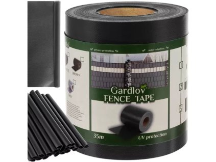 229850 17 gardlov paska na oploceni 19cmx35m 630g m2 antracit 23703