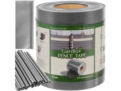 229847 2 gardlov paska na oploceni 19cmx35m 630g m2 seda 23704