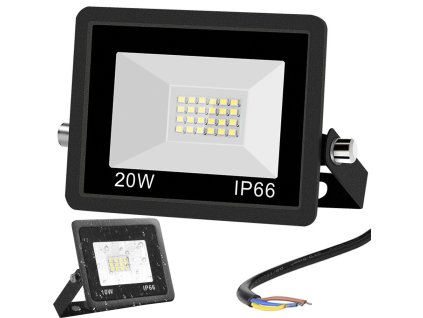 228455 8 reflektor halogenovy reflektor vedl 20w 6000k venkovni vodotesny ip66