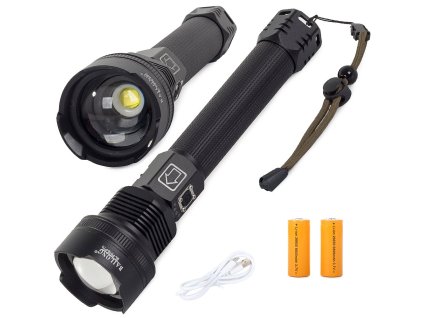 227750 16 vojenska svitilna bailong cree xhp70 power akce