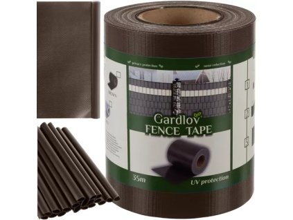 230960 20 gardlov paska na oploceni 19cmx35m 450g m2 hneda 23702