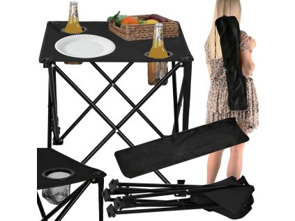 230816 maly skladaci rybarsky stolek na balkon pro kempovani pod stanem