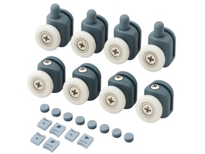 227191 1 ruhhy kolecko do sprchoveho koutu sada 8 kusu