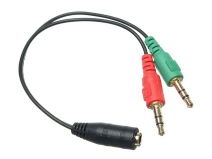 233186 apt adapter mini jack kabelova sluchatka