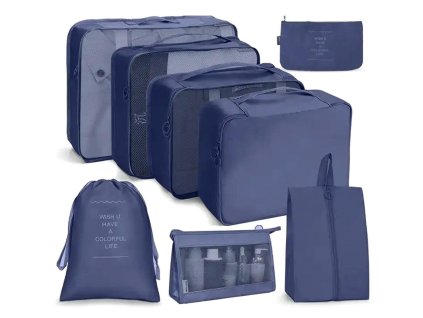 233495 apt cestovni organizer 8 ks navy blue