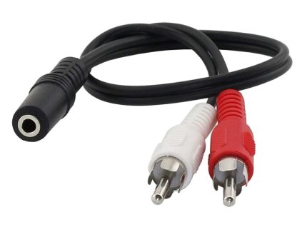 233183 apt konektor adapteru 3 5 az 2 rca