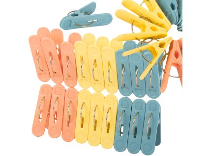 238901 4 klipy na obleceni 18 kusu plastovych zabek silne