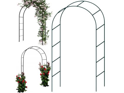 238853 16 zahradni oblouk kovovy