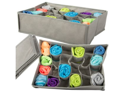 239132 9 verk 27007 organizer do zasuvky na pradlo s 24 prihradkami color