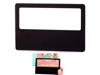 243020 4 lupa karta visit fresnel card 85x55mm