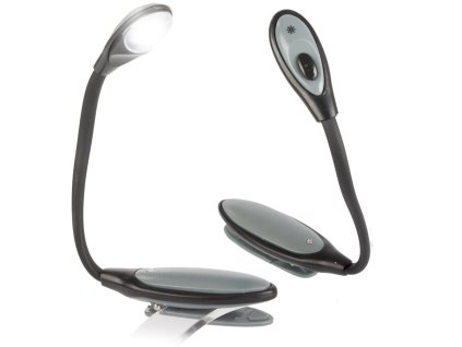 243380 12 flexibilni lampicka na cteni s klipem