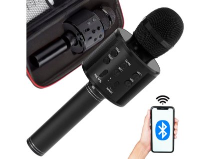 244730 10 bezdratovy mikrofon bluetooth karaoke