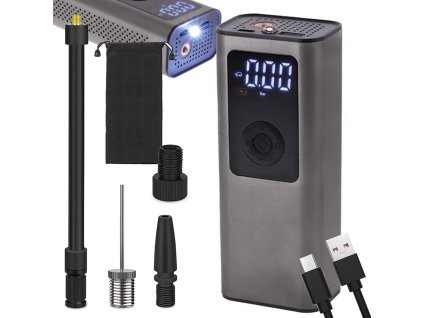244667 13 elektricky kompresor 10 bar lcd pro jizdni kolo