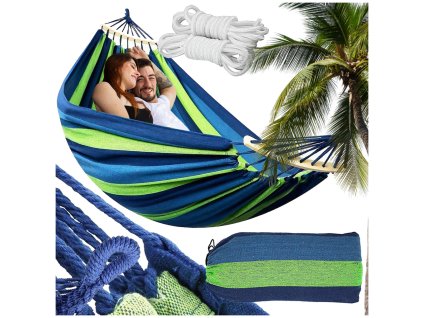 245180 10 brazilsky zahradni hammak pro 2 osoby xxl velky 200 kg 270x160 povleceni