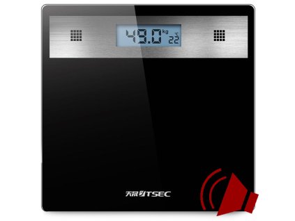 245543 osobni elektronicka koupelnova vaha do 180 kg sklenena